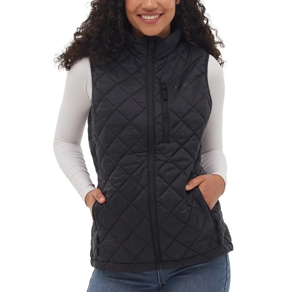 NEW  Bench Quilted Black Vest Size Medium - Picture 1 of 6
